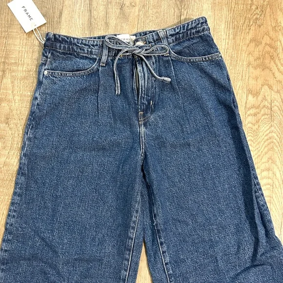 Frame Denim Blue Wide Leg Jeans - NWT